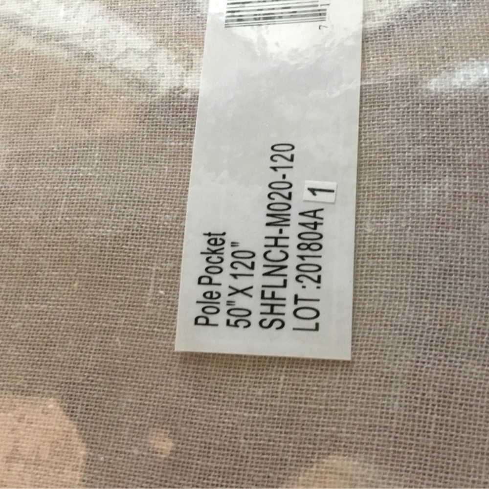 Exclusive Fabrics Faux Linen Sheer Curtain Collection - Picture 4 of 5